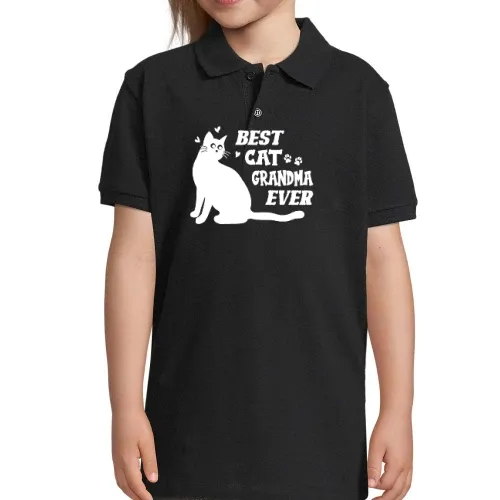 Best Cat Grandma Ever Oma liebt Katzen Polo Kinder Perfect