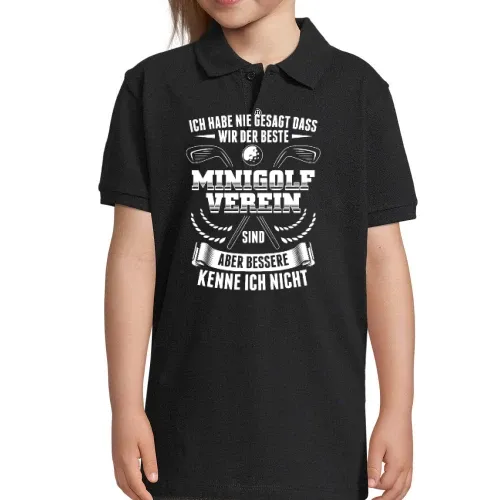 Bester Minigolf Verein zum Minigolfen Minigolfer Polo