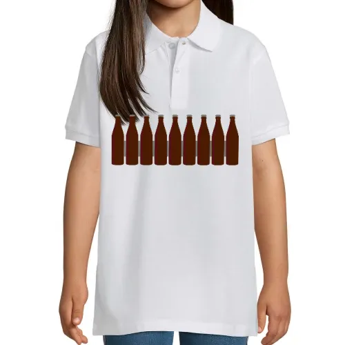 Bierflaschen Shirt Polo