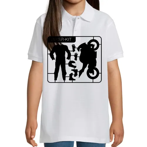 Biker Motorrad Kit Kinder Polo Biker Motorrad Kit Polo