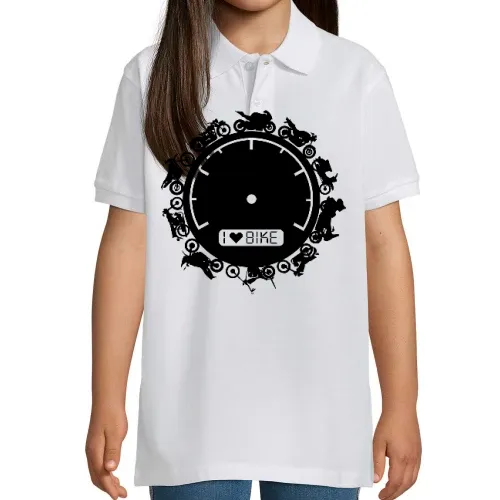 Bikerkreis mit Tachometer Polo