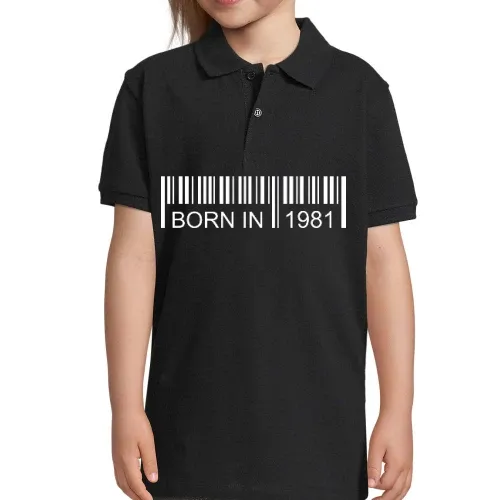 Born in 1981 Strichcode Polo