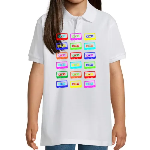 bunte Kassetten Polo Kinder Perfect
