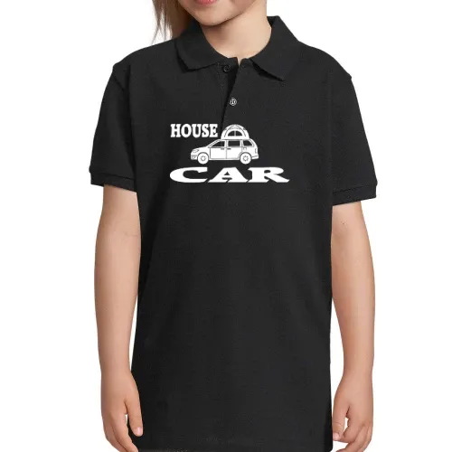 Camper Auto - House Car Camping Minimalist Polo Kinder Perfect