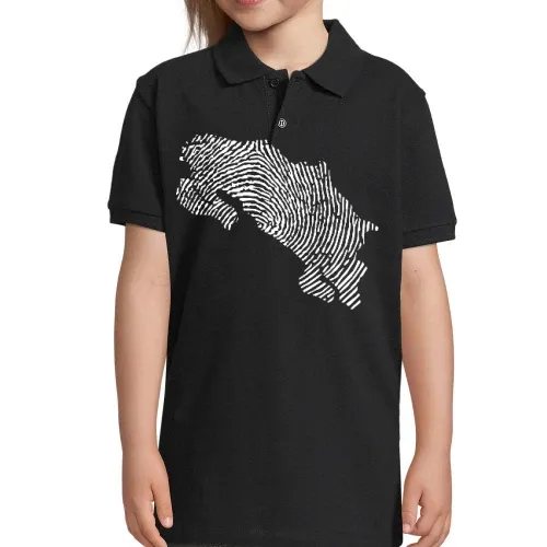 Costa Rica Fingerabdruck Polo Kinder Perfect