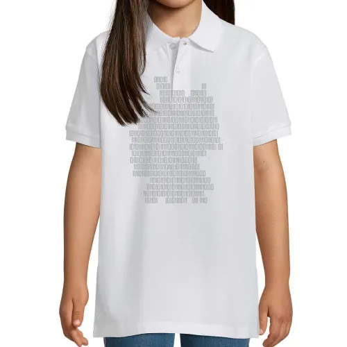Deutschland als Binärcode Polo Kinder Perfect