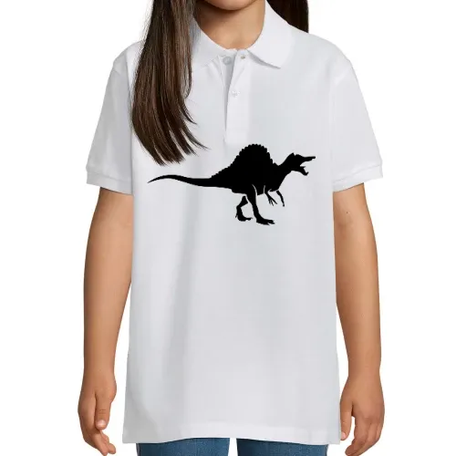 Dinosaurier mit Kamm Kinder Polo