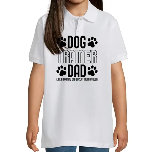 Dog Trainer Dad Much Cooler Hundetrainer Polo Kinder Perfect