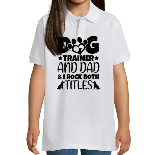 Dog Trainer und Dad Hundetrainer Hundeschule Polo Kinder Perfect