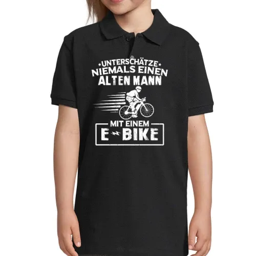 E Bike Fahrrad Rentner Radfahrer Fahrradfahren Polo Kinder Perfect