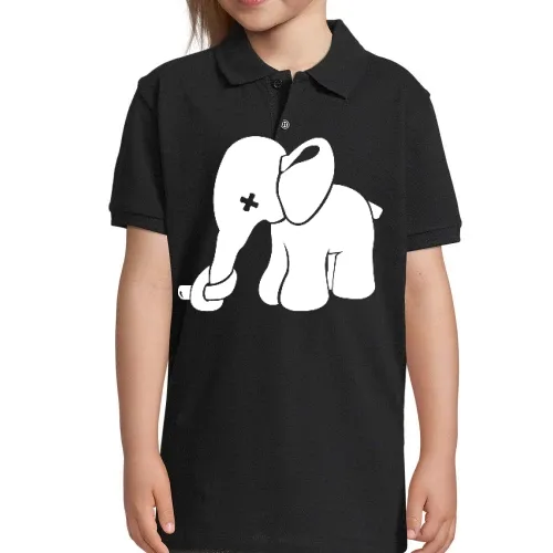 Elefant mit zuer Nase Kinder Polo