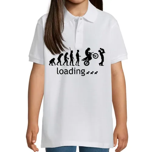 Evolution Enduro mit Vater und Kind loading Polo