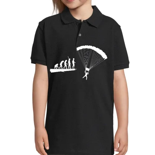 Evolution Fallschirmspringer Kinder Polo