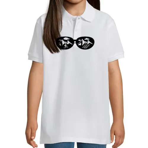 Fahrrad Biker Sonnenbrille Radfahrer Mountainbiker Polo
