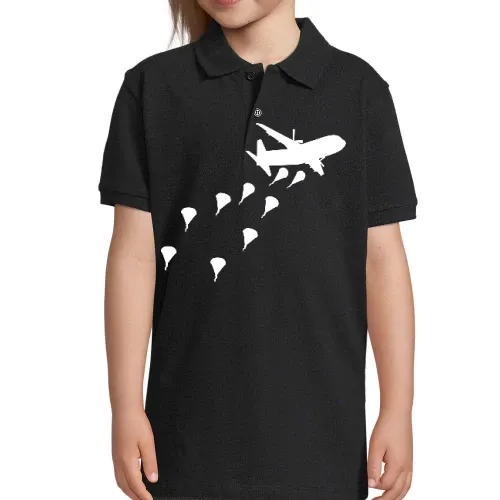 Fallschirmjäger Rundkappe Heer Fallschirmspringer Polo Kinder Perfect