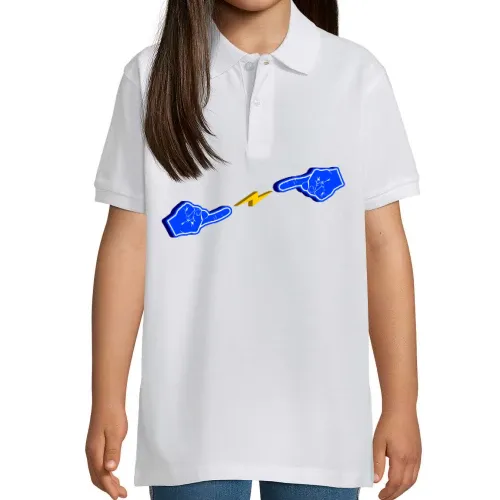 Fanfinger mit Blitz Polo Kinder Perfect