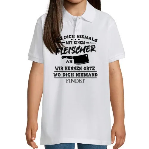 Fleischer Metzger Orte Fleischermeister Schlachter Polo