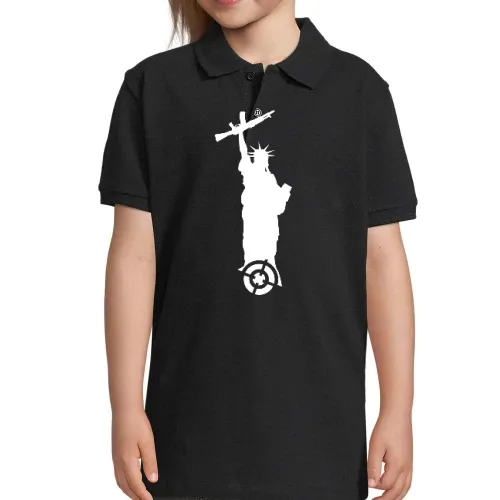 Freiheitsstatue mit Waffe Polo Kinder Perfect