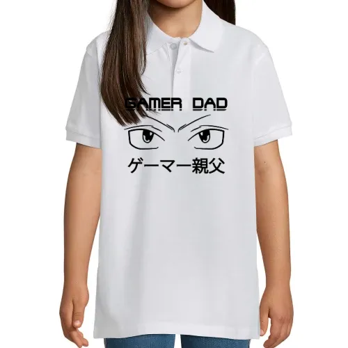 Gamer Dad - Manga Anime Gaming Vater Japanische Polo