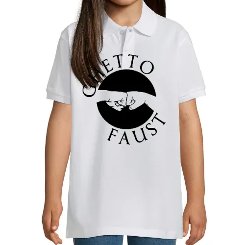 Ghettofaust mit Text Polo