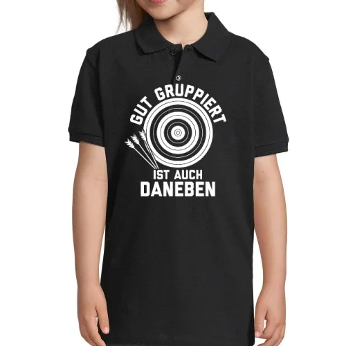 Gut Gruppiert Ist Auch Daneben Bogensport Spruch Polo Kinder Perfect
