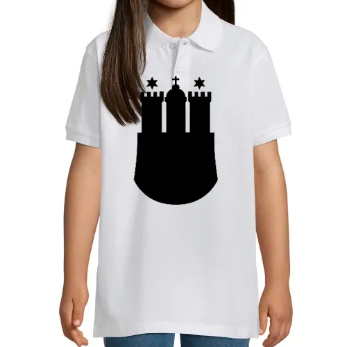 Hamburg Wappen Kinder Polo