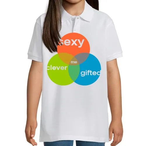 I am sexy, clever and gifted Polo Kinder Perfect