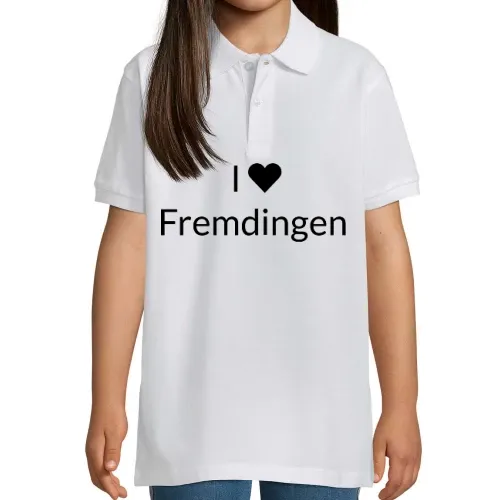 I Love Fremdingen Polo Kinder Perfect