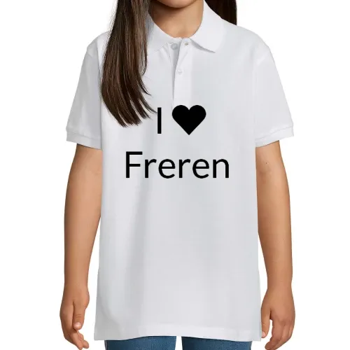 I Love Freren Polo Kinder Perfect