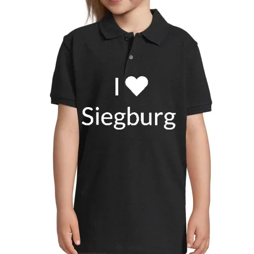 I Love Siegburg Polo Kinder Perfect