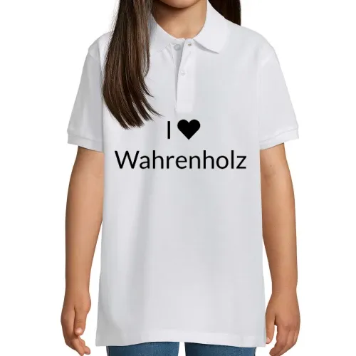 I Love Wahrenholz Polo Kinder Perfect