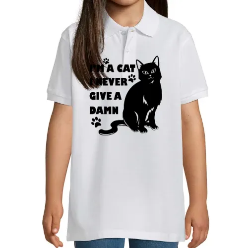 Katzen Humor Polo Kinder Perfect