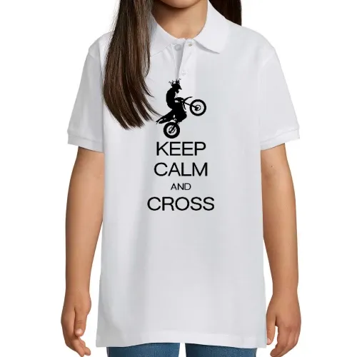 keep calm and cross Kinder Polo keep calm and cross Polo