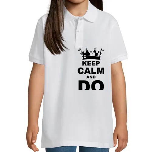Keep Calm and DO I-DOIT   Polo Kinder Perfect