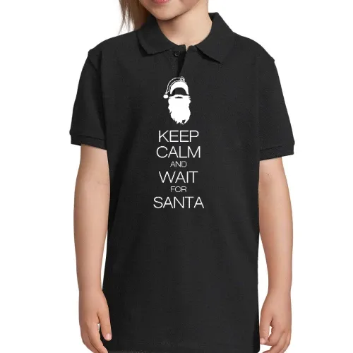 keep calm and wait for santa Polo