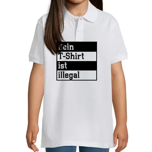 kein T-Shirt ist illegal Polo