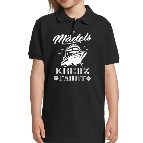 Kreuzfahrt Cruise Kreuzfahrtschiff Mädels Gruppe Kinder Polo