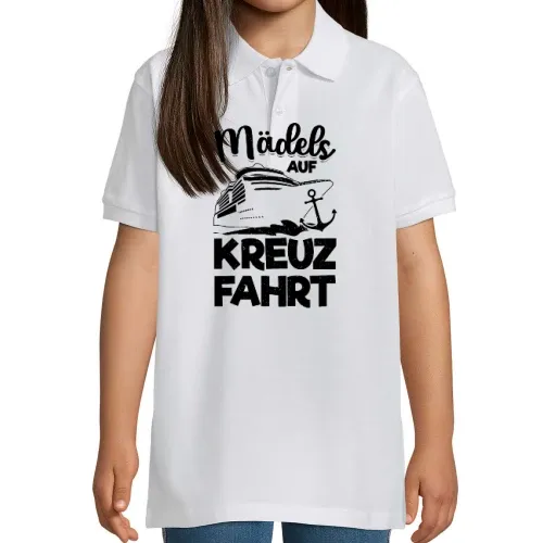 Kreuzfahrt Mädels Gruppe - Cruise Kreuzfahrtschiff Kinder Polo