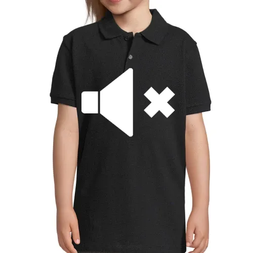 Lautsprecher Icon aus Kinder Polo