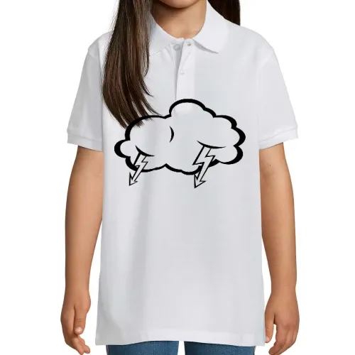Lightning Gewitterwolke Polo Kinder Perfect