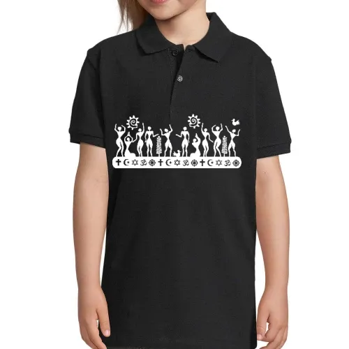 Menschen aller Religionen Kinder Polo