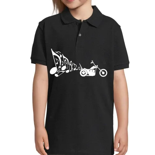 Motorrad Chopper Auspuff Musik  Polo