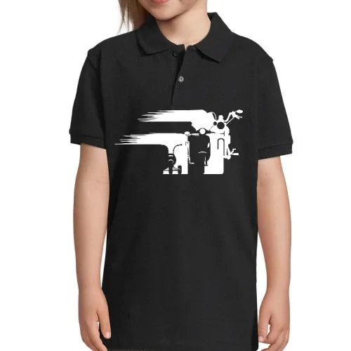 Motorrad Chopper Evolution Schweif Front Kinder Polo Motorrad Chopper Evolution Schweif Front Polo