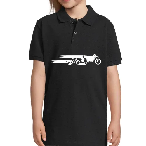 Motorrad Enduro Evolution Schweif Kinder Polo Motorrad Enduro Evolution Schweif Polo