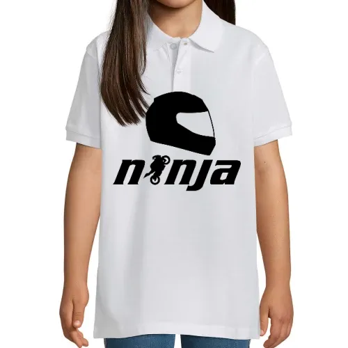 Ninja Motorrad Kinder Polo Ninja Motorrad Polo