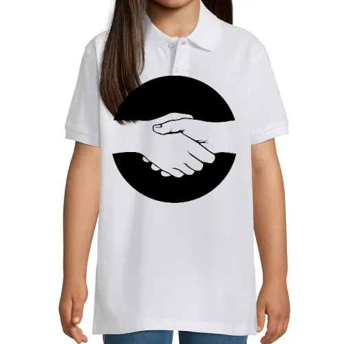 Normaler Handschlag Polo Kinder Perfect
