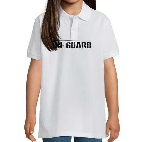 On Guard Fechten Fechter Degen Polo Kinder Perfect
