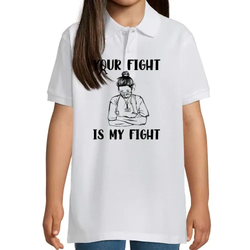 Onkologie Krankenschwester Your Fight Is My Fight Kinder Polo