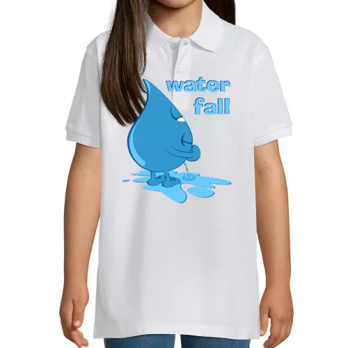 Pissender Wassertropfen Polo Kinder Perfect