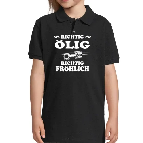 Richtig ölig Richtig Fröhlich Kfz Bastler Polo Kinder Perfect